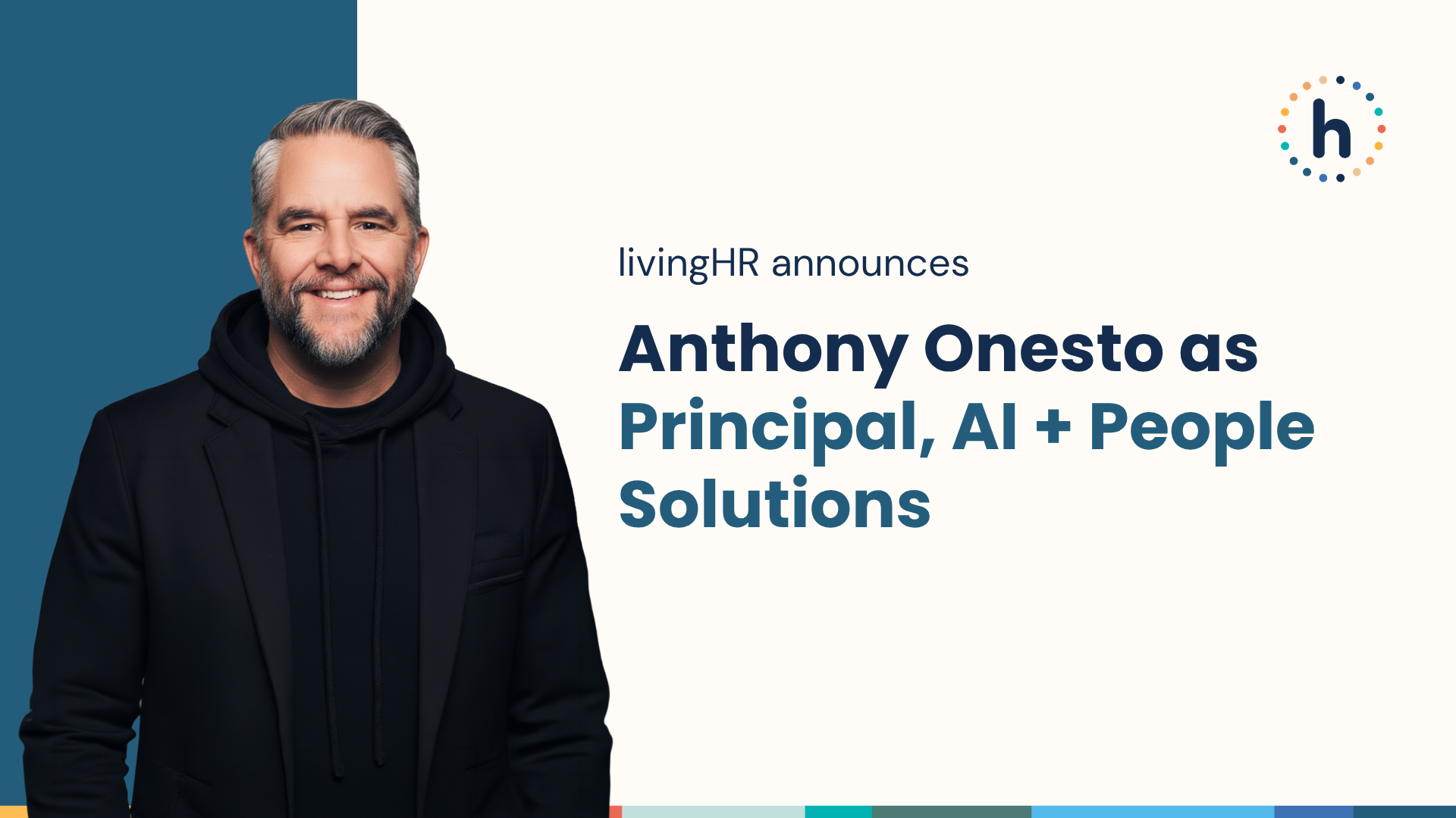 Anthony Onesto as Principal, AI + People Solutions